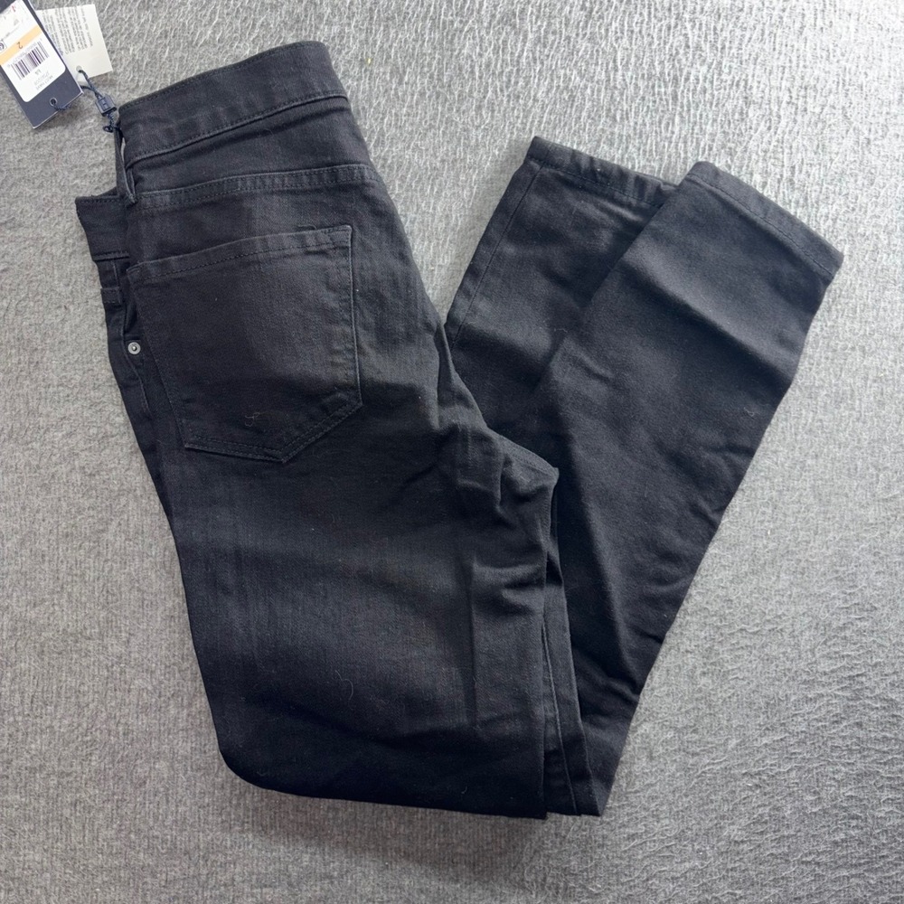 Tommy Hilfiger Greenwich Ankle Midrise Jeans Black J7SL0208 Women Size 2 NWT
